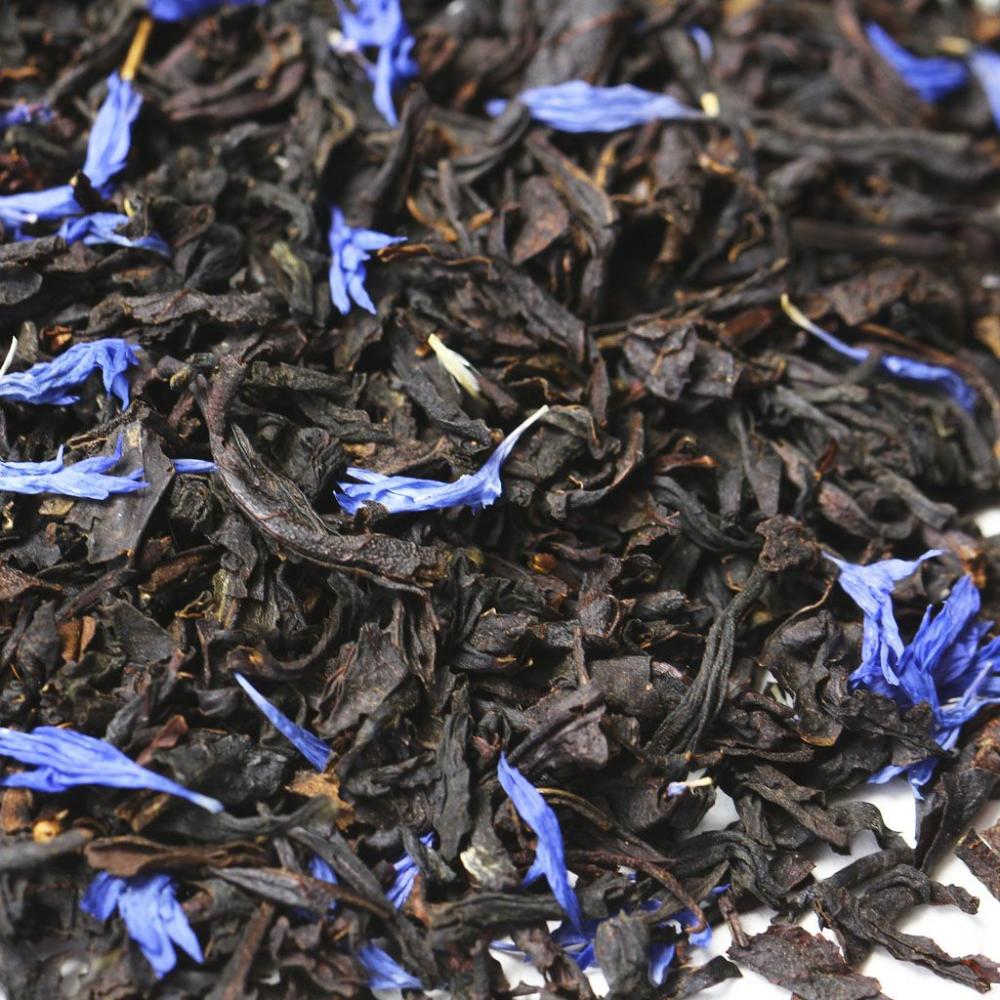 Черный чай Эрл Грей Голубой Цветок