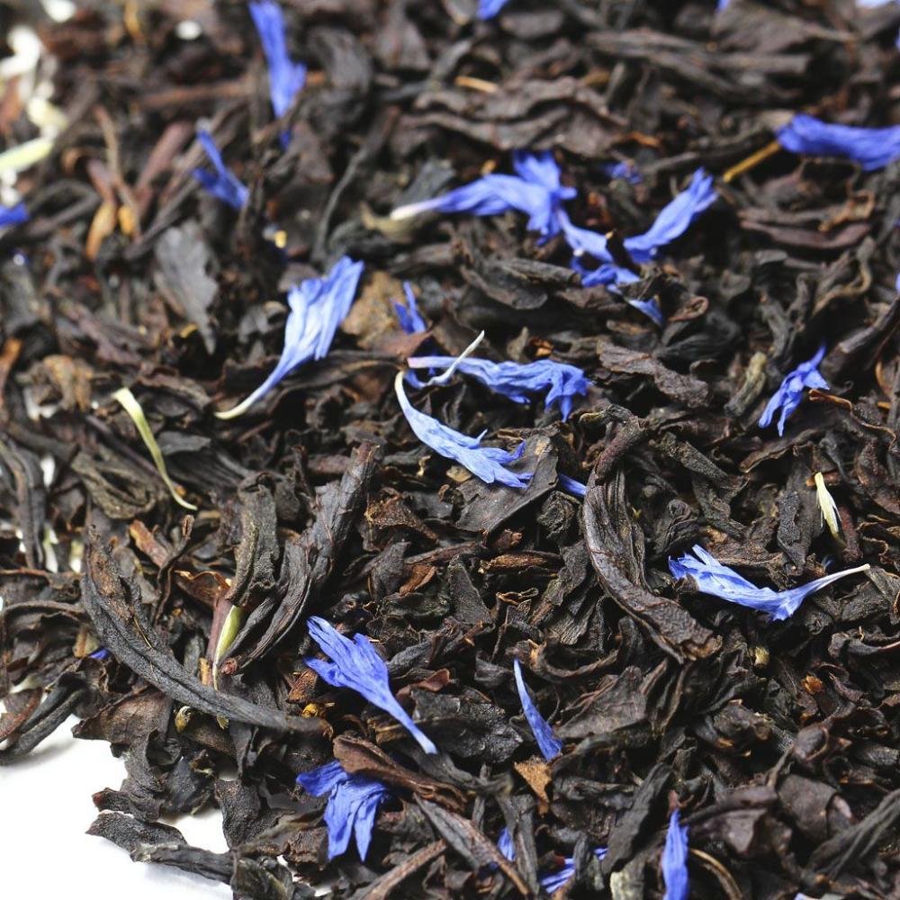 Черный чай Эрл Грей Голубой Цветок