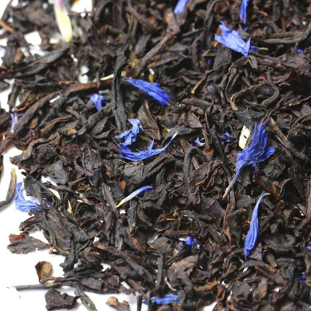 Черный чай Эрл Грей Голубой Цветок