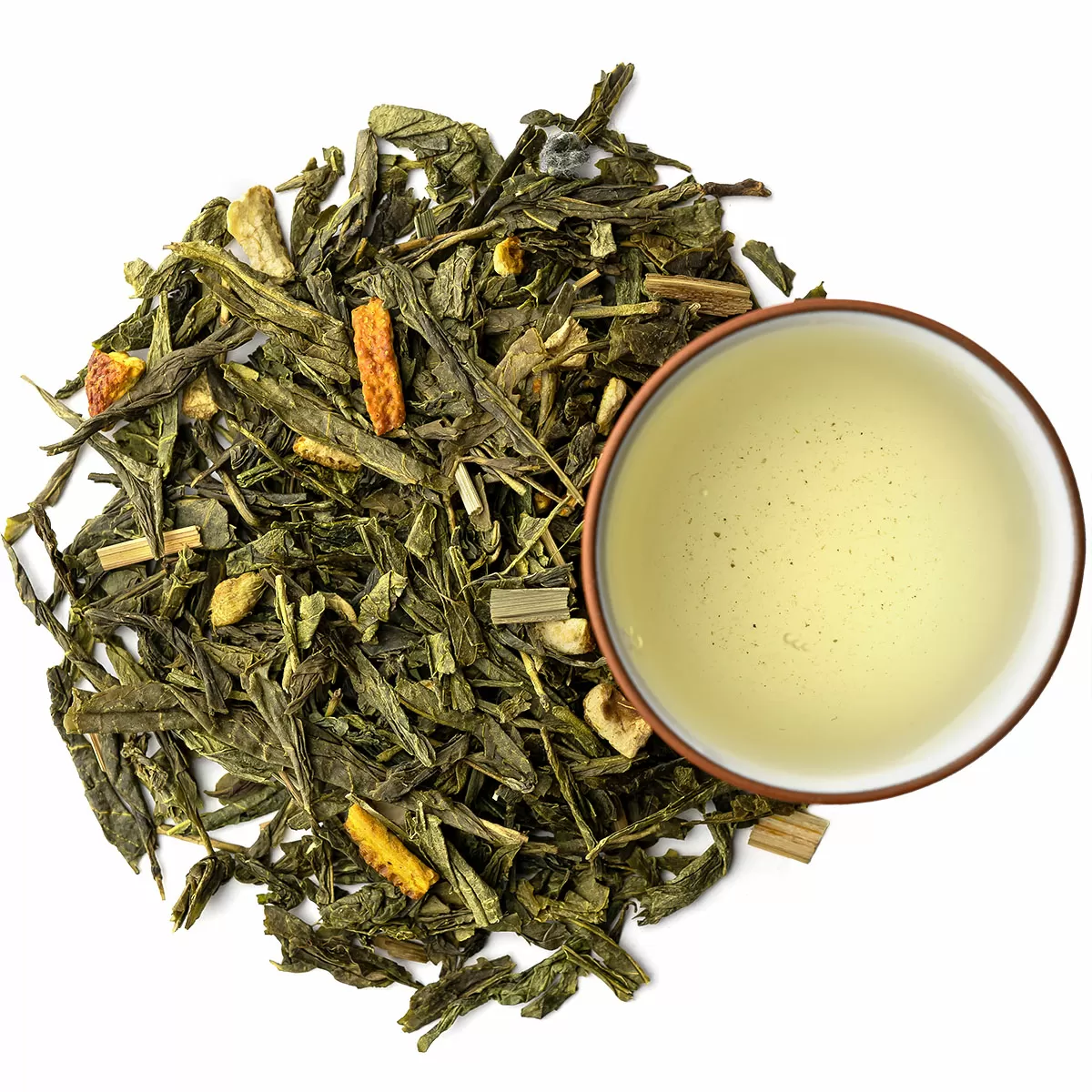 Зеленый чай с имбирем_2