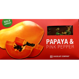 Шоколад горький с папайей и розовым перцем CHCO, 100г