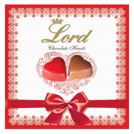 Шоколадные конфеты Шоколадное пралине LORD, 150 гр