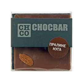 Шоколад молочный Пралине Нуга CHCO, 60гр