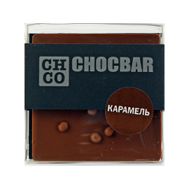 Шоколад молочный Карамель CHCO, 60гр