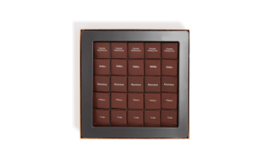 Шоколад PIERRE MARCOLINI, SAVEURS DU MONDE, ассорти - темный GRAND CRU, 100 гр_1