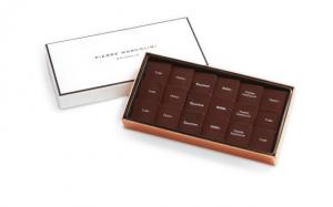 Шоколад PIERRE MARCOLINI, SAVEURS DU MONDE, ассорти - темный GRAND CRU, 72 гр