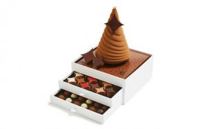 Шоколад PIERRE MARCOLINI, DARK CHRISTMAS TREE, ЕЛКА РОЖДЕСТВЕНСКАЯ с конфетами, 1450 гр_0