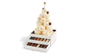 Шоколад PIERRE MARCOLINI, WHITE CHRISTMAS TREE, ЕЛКА РОЖДЕСТВЕНСКАЯ с конфетами, 1450 гр