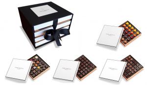 Шоколад PIERRE MARCOLINI в коробке ярусами, COLLECTION, четыре яруса, 839г