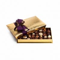 Шоколадные конфеты пралине, трюфели Bonbonniere Gold 40шт SPRUNGLI, 470гр