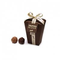 Шоколадные конфеты трюфели Truffes du Jour 10шт SPRUNGLI, 190гр