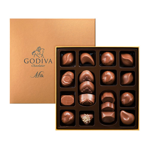 Шоколадные конфеты Godiva Connoisseur Milk 18шт GODIVA