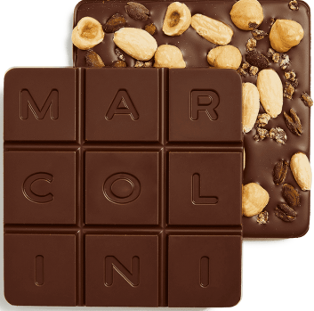 Шоколад плиточный, темный Mendiant tablet PIERRE MARCOLINI, 70гр