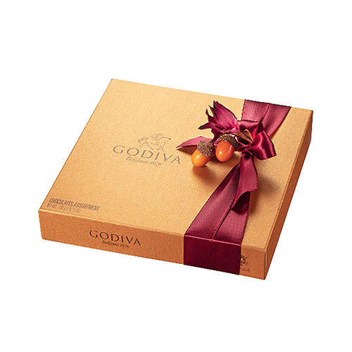 Шоколадные конфеты Godiva Fall Gold Rigid Box 24шт GODIVA