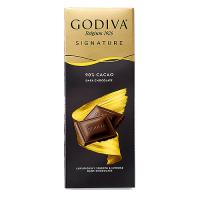 Шоколад темный Godiva Signature Tablet: Dark Chocolate 90% GODIVA, 90 гр