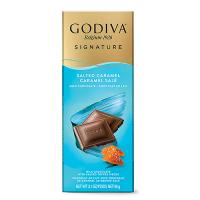 Шоколад молочный (соленая карамель) Godiva Signature Tablet: Milk Salted Caramel GODIVA, 90 гр_0