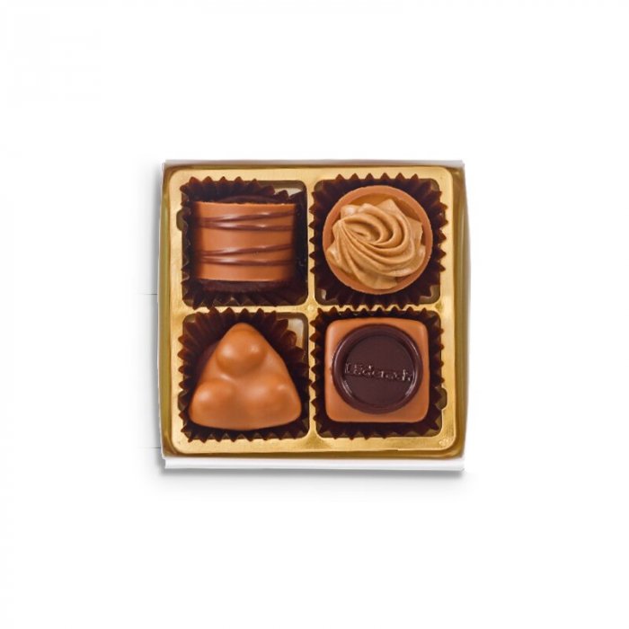 Шоколадные конфеты пралине Pralines Classic Assorted 4шт LADERACH, 45г