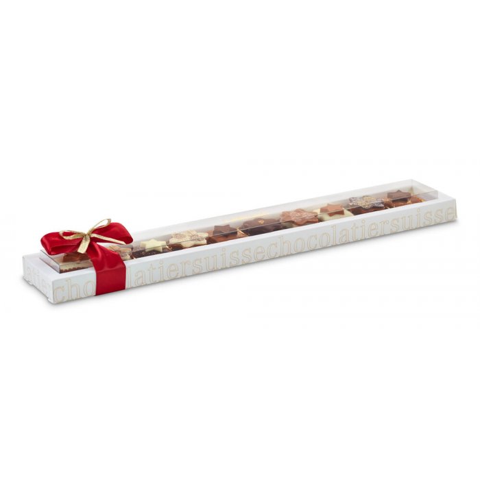 Шоколадные конфеты пралине Pralines assorted Stars box 10шт LADERACH, 120г