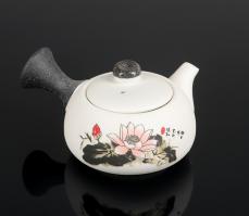 Набор для чайной церемонии Нежный цветок, 7 предметов: чайник 180мл, 6 чашек 70мл_2