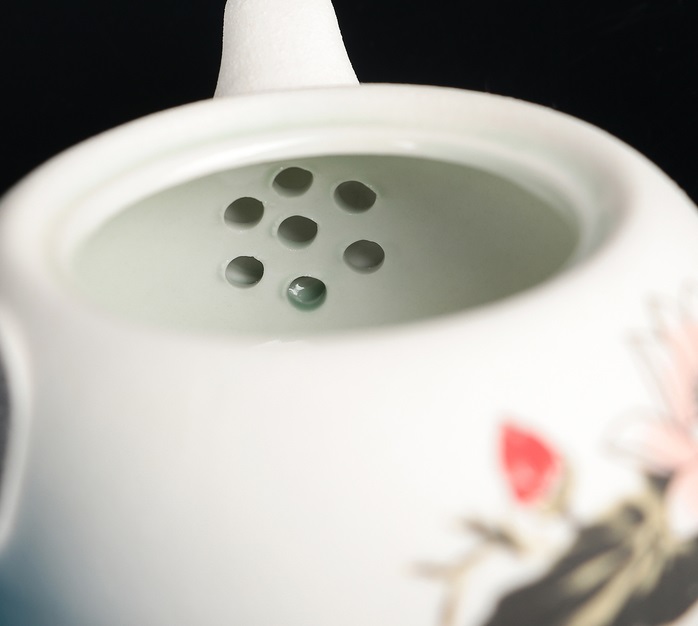 Набор для чайной церемонии Нежный цветок, 7 предметов: чайник 180мл, 6 чашек 70мл