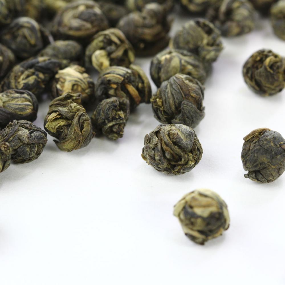 Зеленый чай Хуа Лун Чжу (Жасминовая Жемчужина Дракона), 1 категории