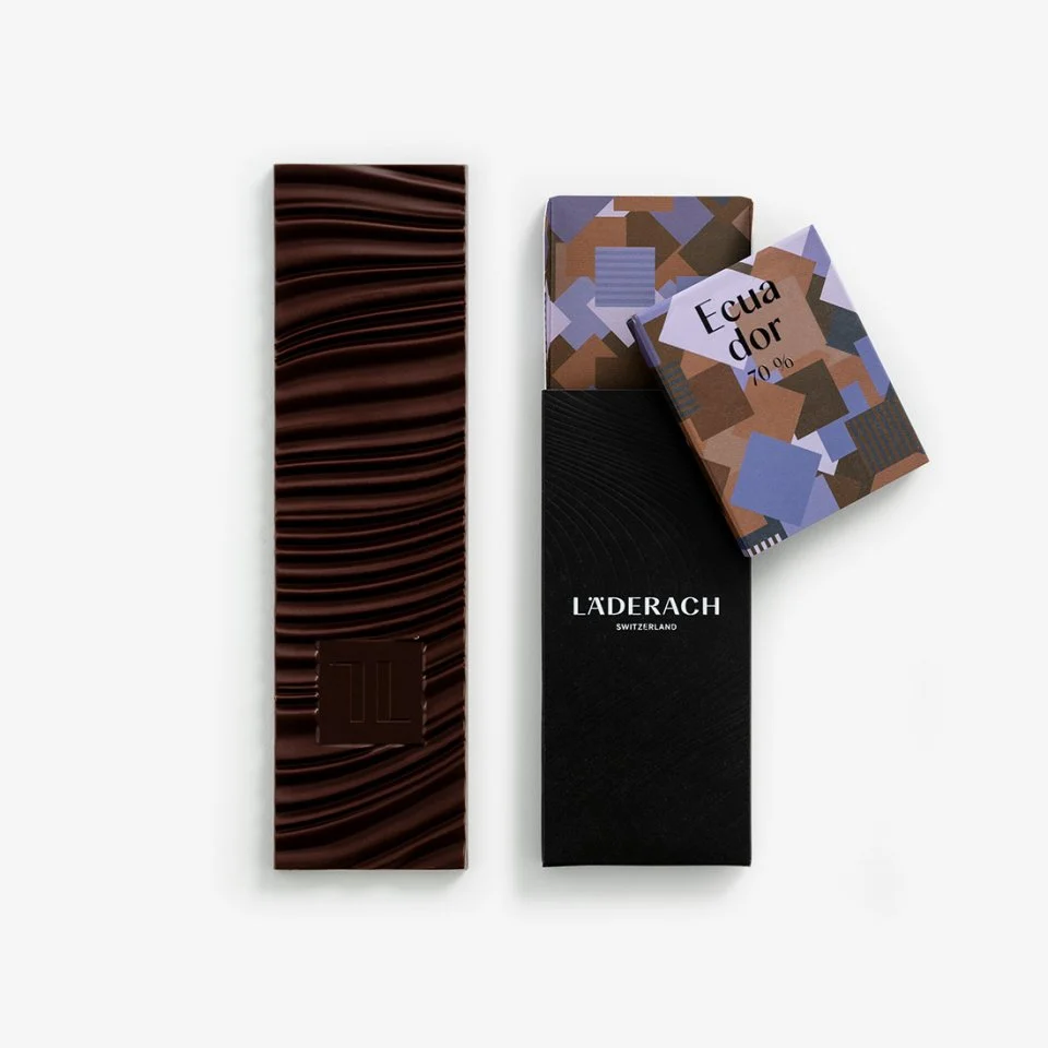 Шоколад темный Grand Cru Ecuador 70% LADERACH, 64г_0