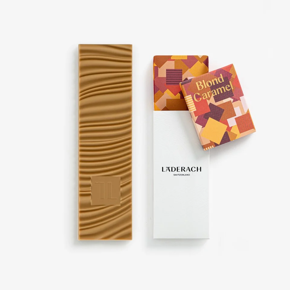 Шоколад молочный Tablet Blond Caramel LADERACH, 64г