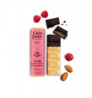 Шоколад темный Almond praline & Raspberry CAFFE-TASSE, 45г_1