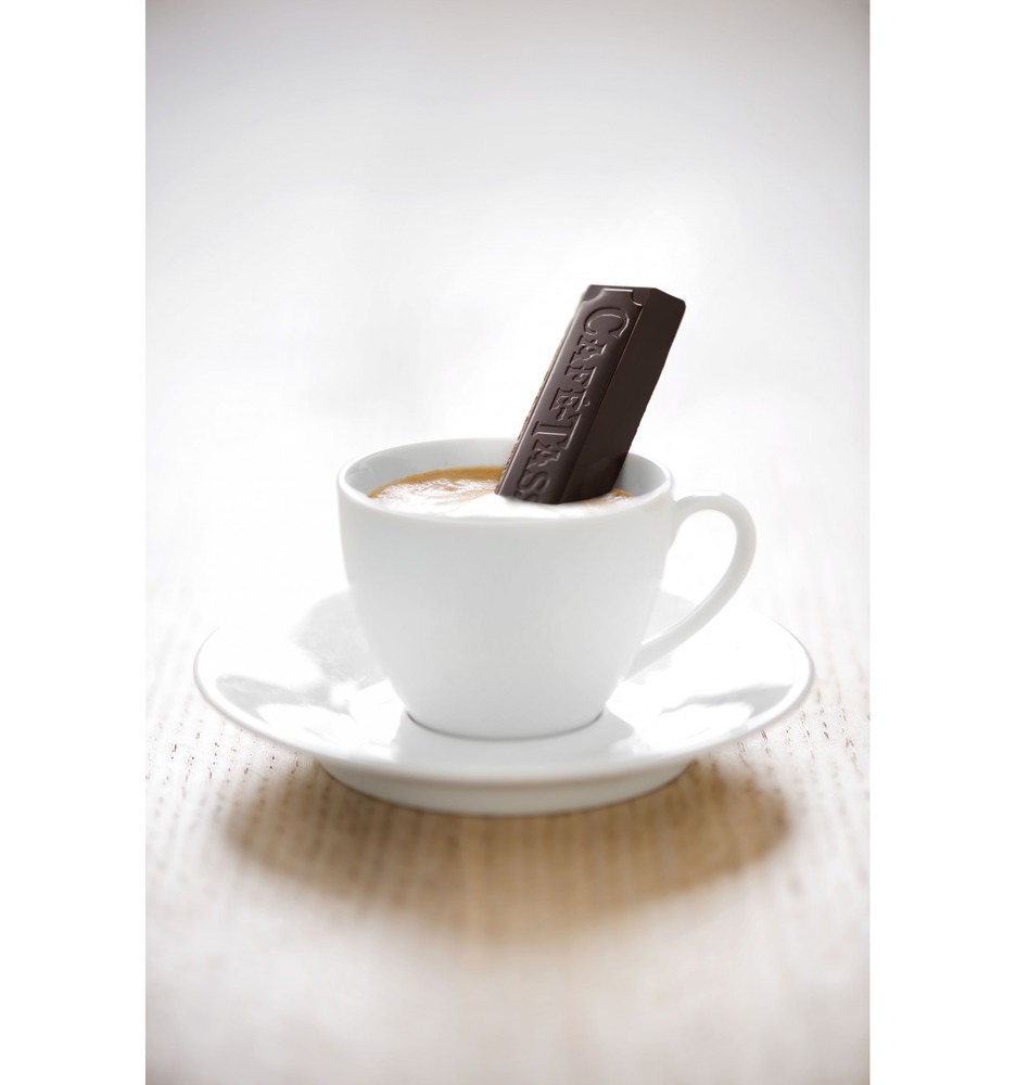 Шоколад темный Dark chocolate family bar 60% cocoa CAFE-TASSE, 85г