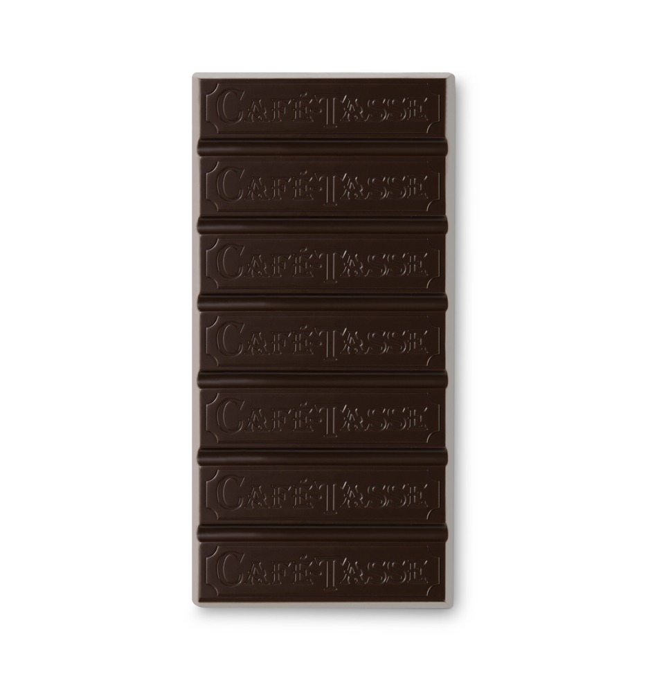 Шоколад темный (чай эрл грей) Dark chocolate family bar with Earl Grey Tea CAFE-TASSE, 85г
