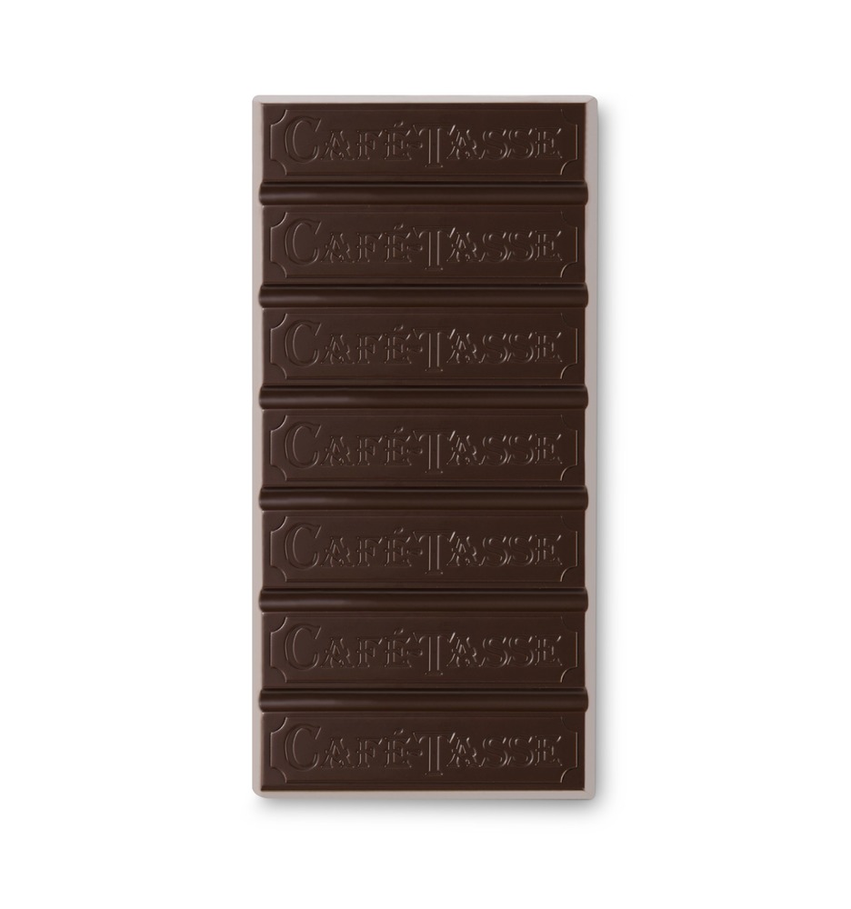 Шоколад темный (кофе) Dark chocolate family bar with Coffee from Kenya CAFE-TASSE, 85г