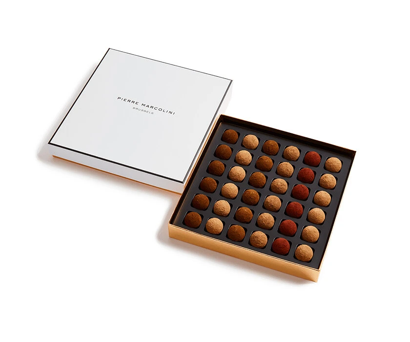 Шоколад трюфели Malline Truffles 36шт PIERRE MARCOLINI, 210г_0