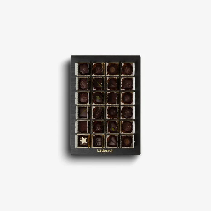 Шоколад темный Advent Calendar Dark Chocolat Sujet 2023 LADERACH, 295г_4