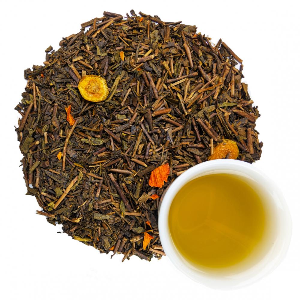 Зеленый чай японский Ходзича Юдзу