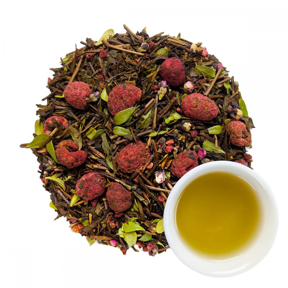 Зеленый чай японский Ходзича Малина