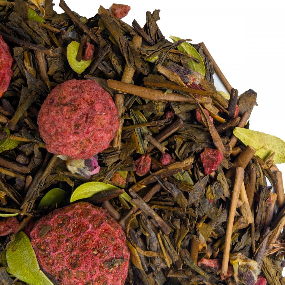 Зеленый чай японский Ходзича Малина