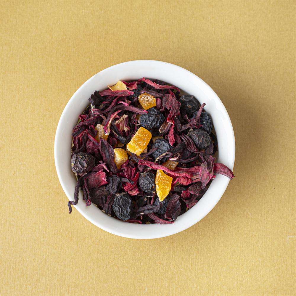 Чай фруктовый Алый закат