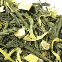 Зеленый чай Лимон с имбирем_1
