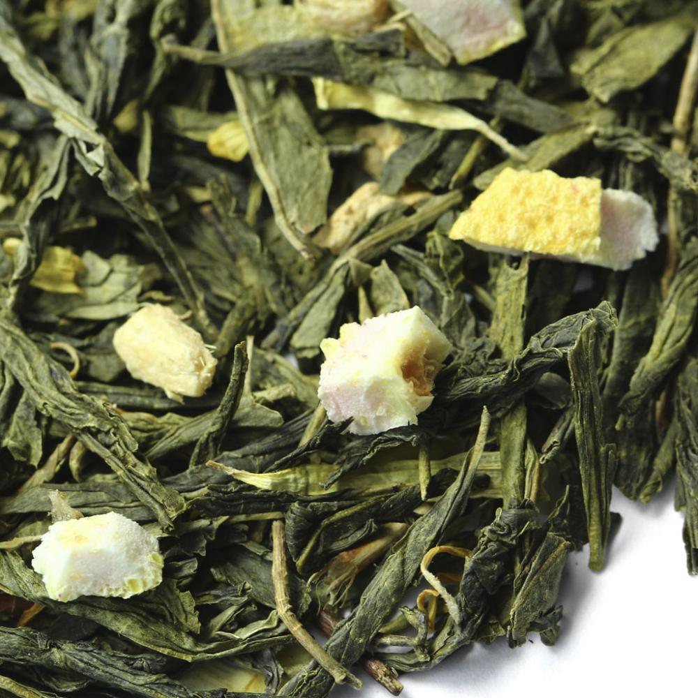 Зеленый чай Лимон с имбирем