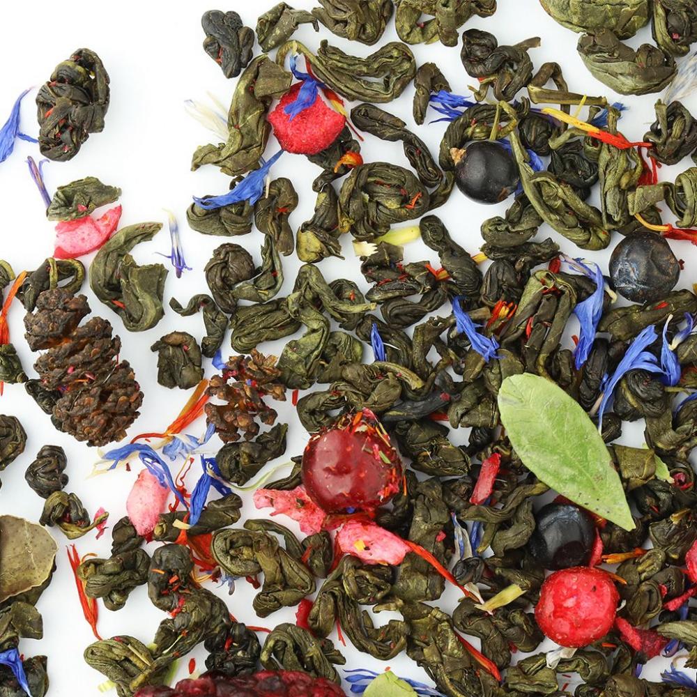 Зеленый чай Таежный Сбор зеленый Премиум (на Ганпаудере)