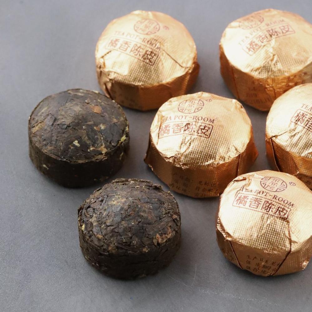 Шу Пуэр То ча с мандарином