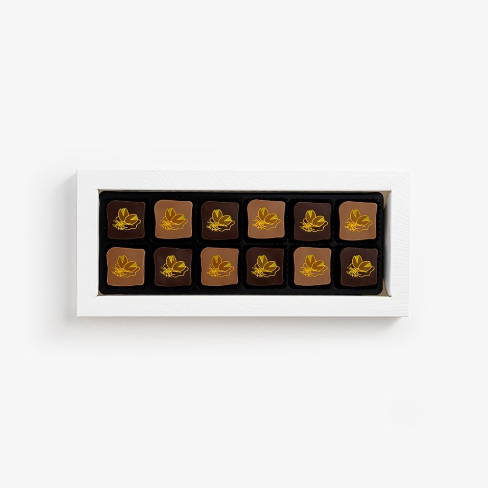 Пралине Praline Selection Dubai Style 12шт, LADERACH, 130г