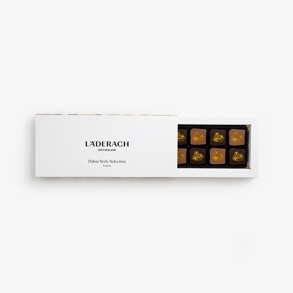 Пралине Praline Selection Dubai Style 12шт, LADERACH, 130г