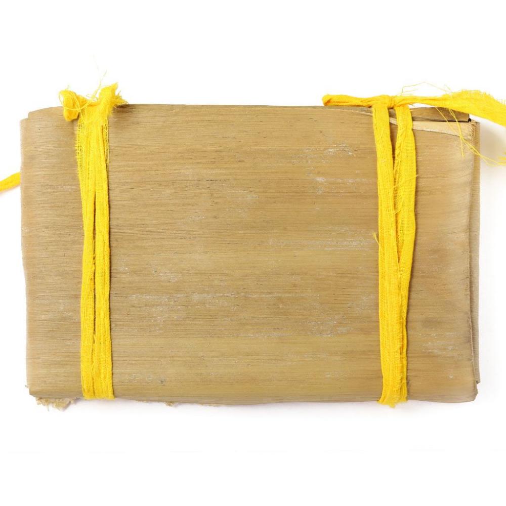 Шу пуэр Плитка №1 в бамбуковом листе, 230-250г