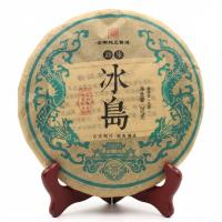 Шэн Пуэр блин "Мэн Ку Бин Дао" (фаб. Мэнхай Гэлан Ча Жень Гуань, Юньнань, Мэнхай), 357г, 2015г