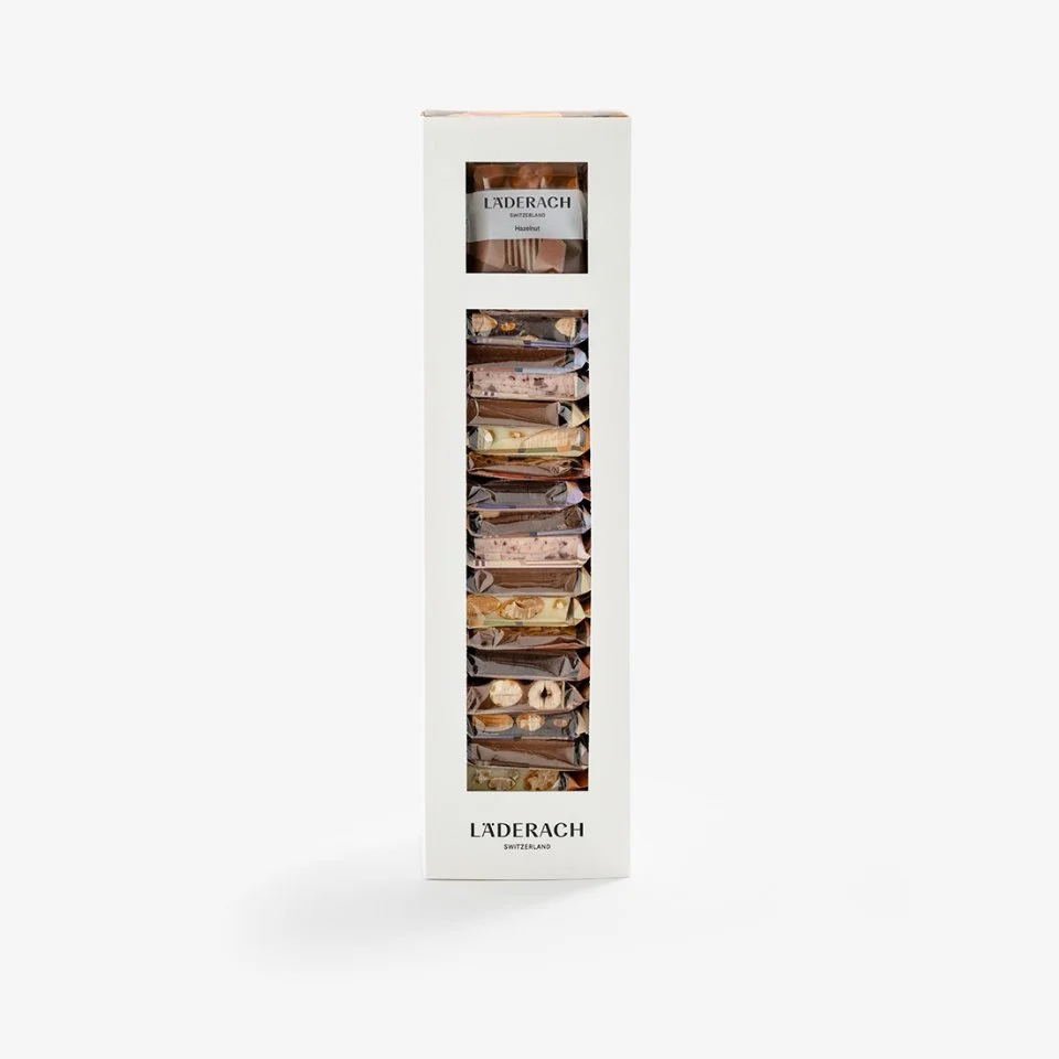 Шоколад mini в коробке, LADERACH, 24 шт