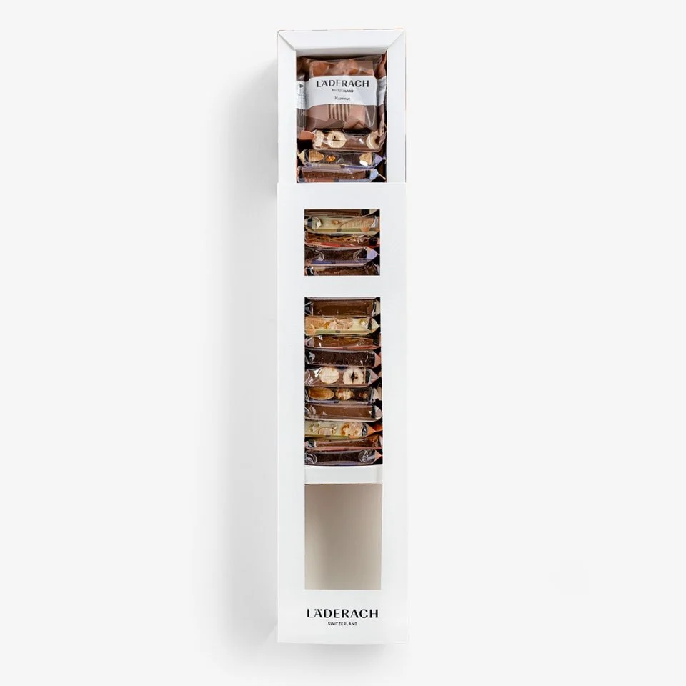 Шоколад mini в коробке, LADERACH, 24 шт
