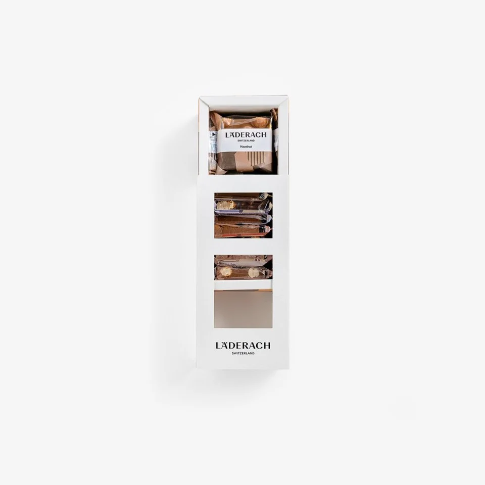 Шоколад mini в коробке, LADERACH, 12 шт_1