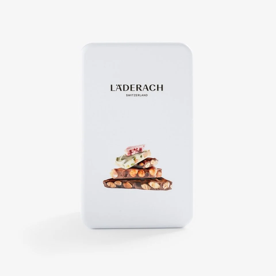 Шоколад mini LADERACH, в жестяной банке, 15 шт