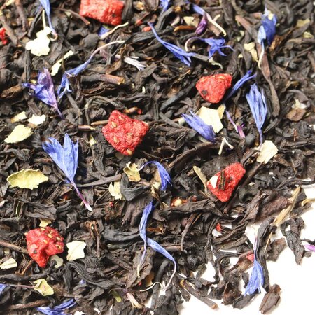 Чай черный Земляника со сливками